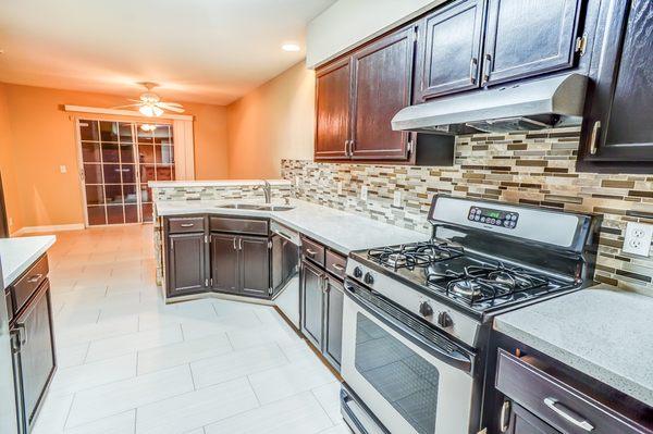 Kitchen project under Stonegate supervision