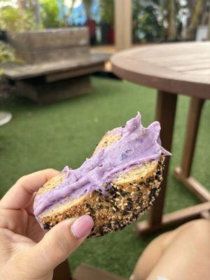 Ube schmear