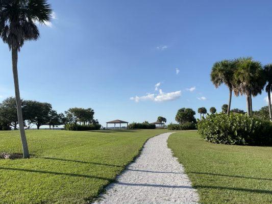 A large and beautiful park with lots of water access.