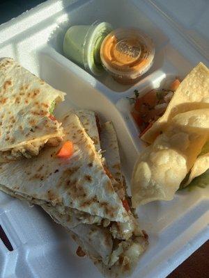 3. Pollo Quesadilla