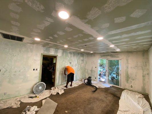 Drywall repairs