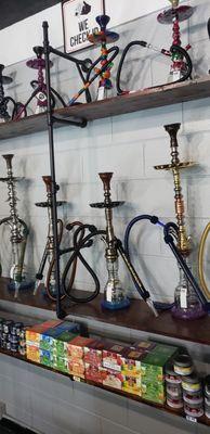 Huge selection of hookahs, sheisha and accessories.