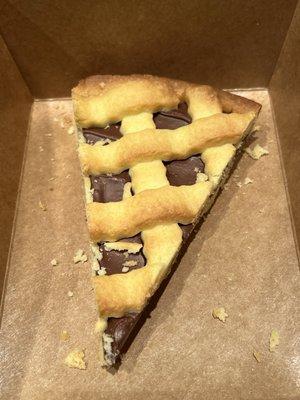 Nutella crostata