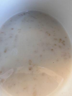 Atole with oatmeal