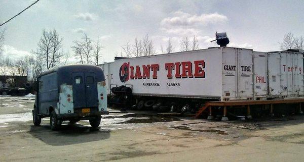 Giant Tire is historic.