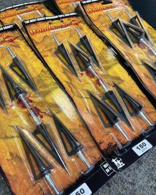 Woodsman broadheads