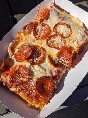 Two pepperoni squares - lifewithhanny