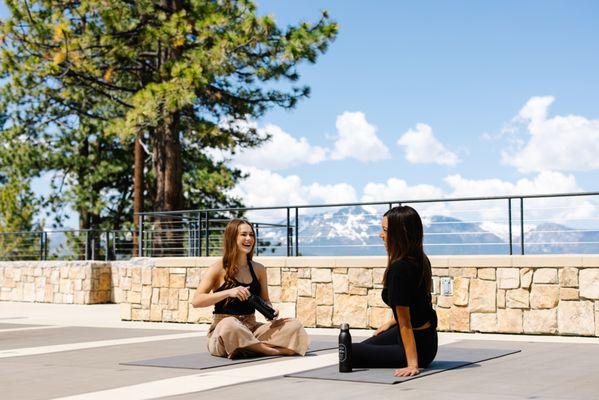 Yoga on the Grand Rooftop Terrace