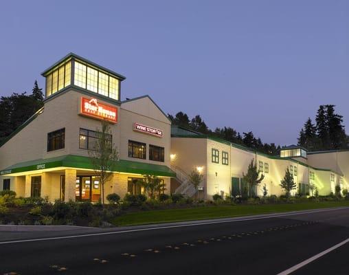 Our storage facility at dusk.