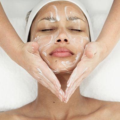 Indulge your skin with our luxurious facial treatments + waxing and tinting services