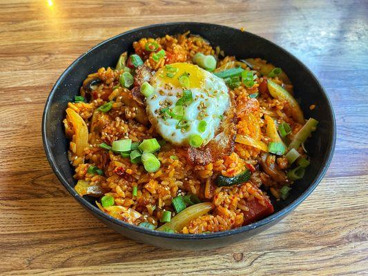 Kimchi Spam Rice Bowl