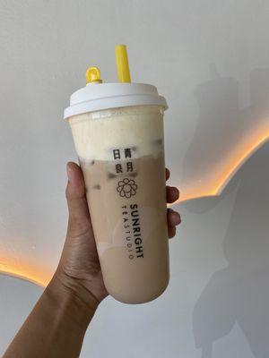 Ceylon Milk Tea with Cheese Foam