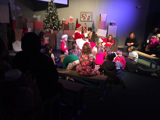 Mrs Santa Claus story time