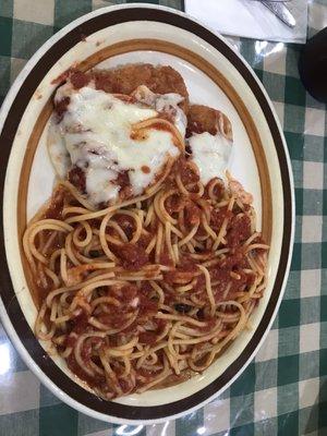 Chicken parmigiana