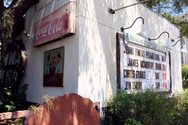 Live Music Sign