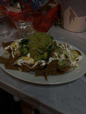 Chicken nachos