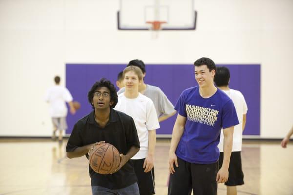 Playing Basketball at the IMA