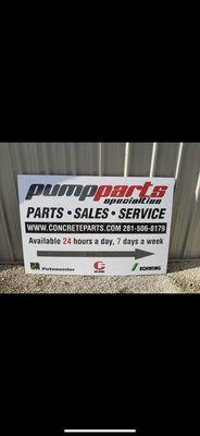 Pump Parts Specialties Call for any MFN Concrete Pumping Part.