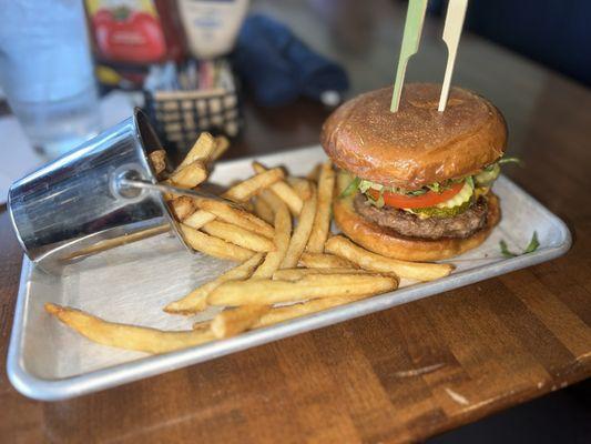 Classic Cheeseburger w/Beyond Burger Patty + Fries