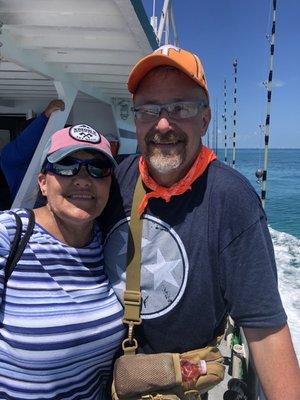 Reef fishing on the Marathon Lady