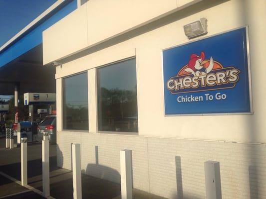 Don't care if it's. Chevron station - if the fried chicken's good - I'm IN!