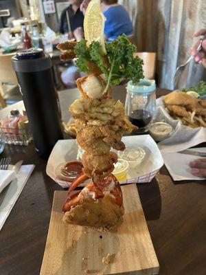 Seafood Jenga !!