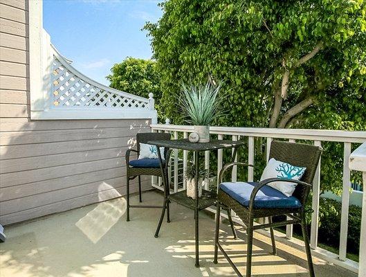 Redondo Beach townhome balcony