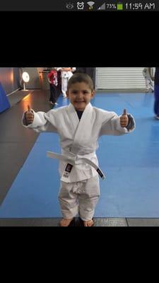 The newest young judoka