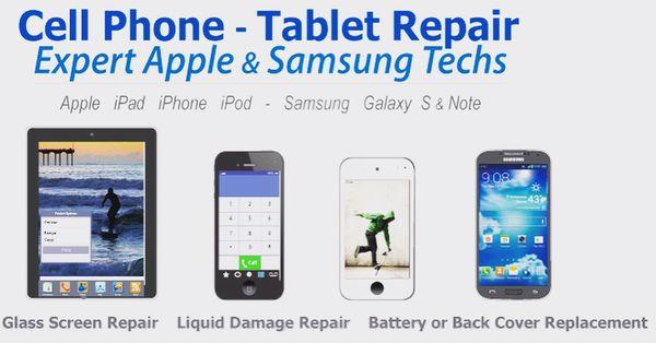 All kind of phones repair in less than an hour ( samsung and lg and iphone screens always in stock)