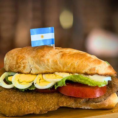 Milanesa sandwich