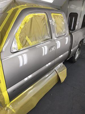 Clean paint job for a customer