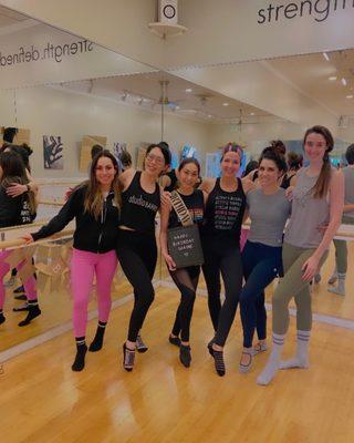 Love my barre babes! Bday Shaynanigans!