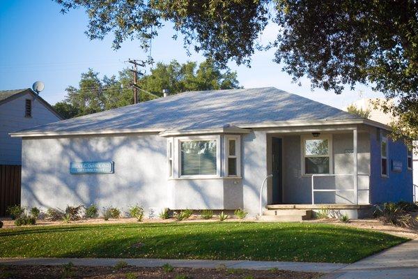 Our new drought tolerant landscaping to complement the new year!