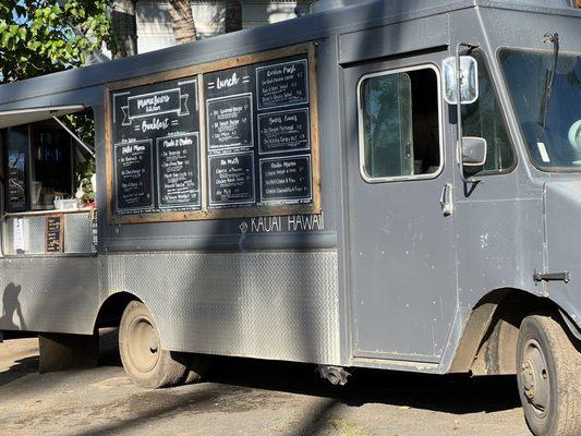 Truck and Menu