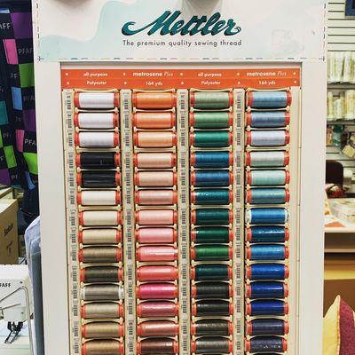 We offer a variety of high quality sewing threads