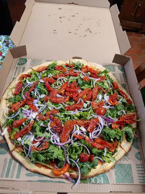 12.00 pizza on Fridays. Shout out to Gary in prepared foods for making this awesome pizza!