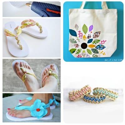 Our "ready for summer" pinterest crafting clinic!