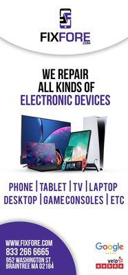 Phone/Tablet/TV/Laptop/Gameconsoles/ETC