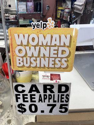 Certified women owned business