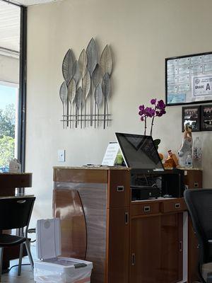 Front desk