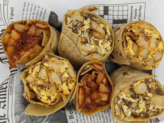 Breakfast Burritos