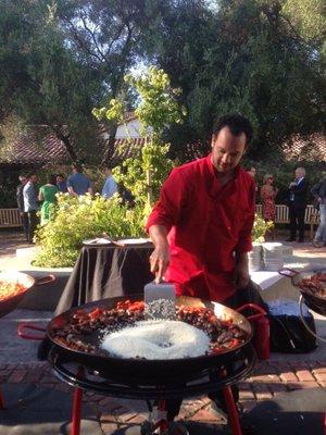 Paella chef.