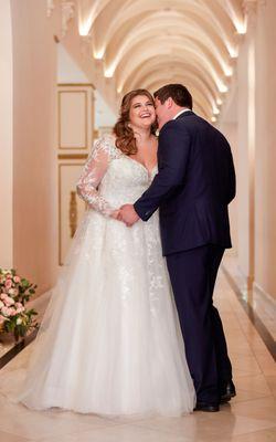 Stella York Plus Size Wedding Dress @ The Wedding Factor