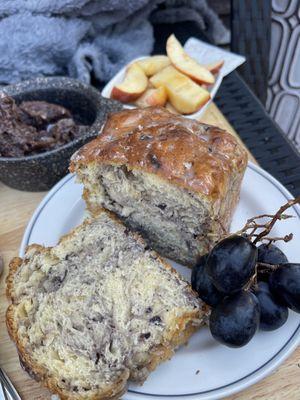 Grin City Bakery Blueberry Fritter Bread