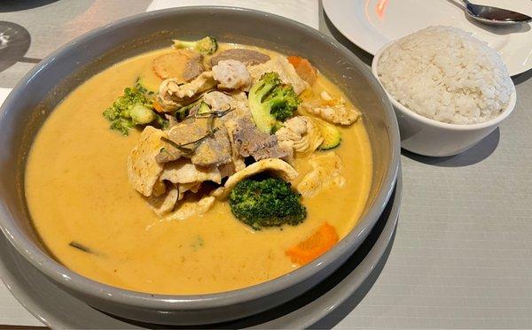 Panang Curry (combination proteins)