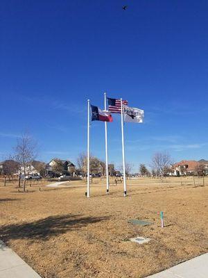 35' & (2) 30' White Independence Series Flagpoles