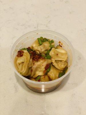 Spicy Tangy Dumpling Szechuan Style