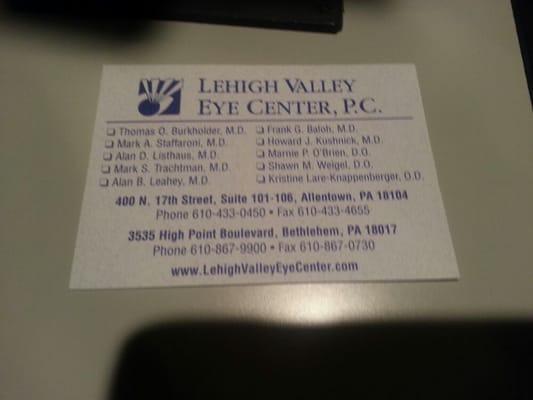 Business card