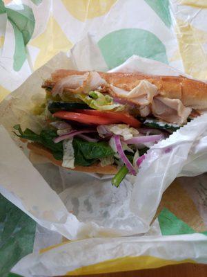 Turkey sub