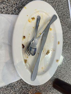 My usual plate after I eat at Sylvains